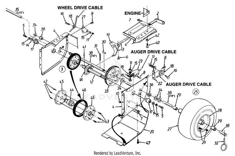 toro snow thrower parts diagram