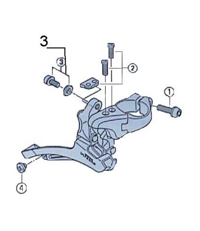 front derailleur parts diagram