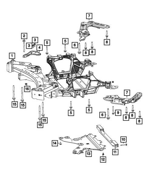 front end jeep grand cherokee parts diagram