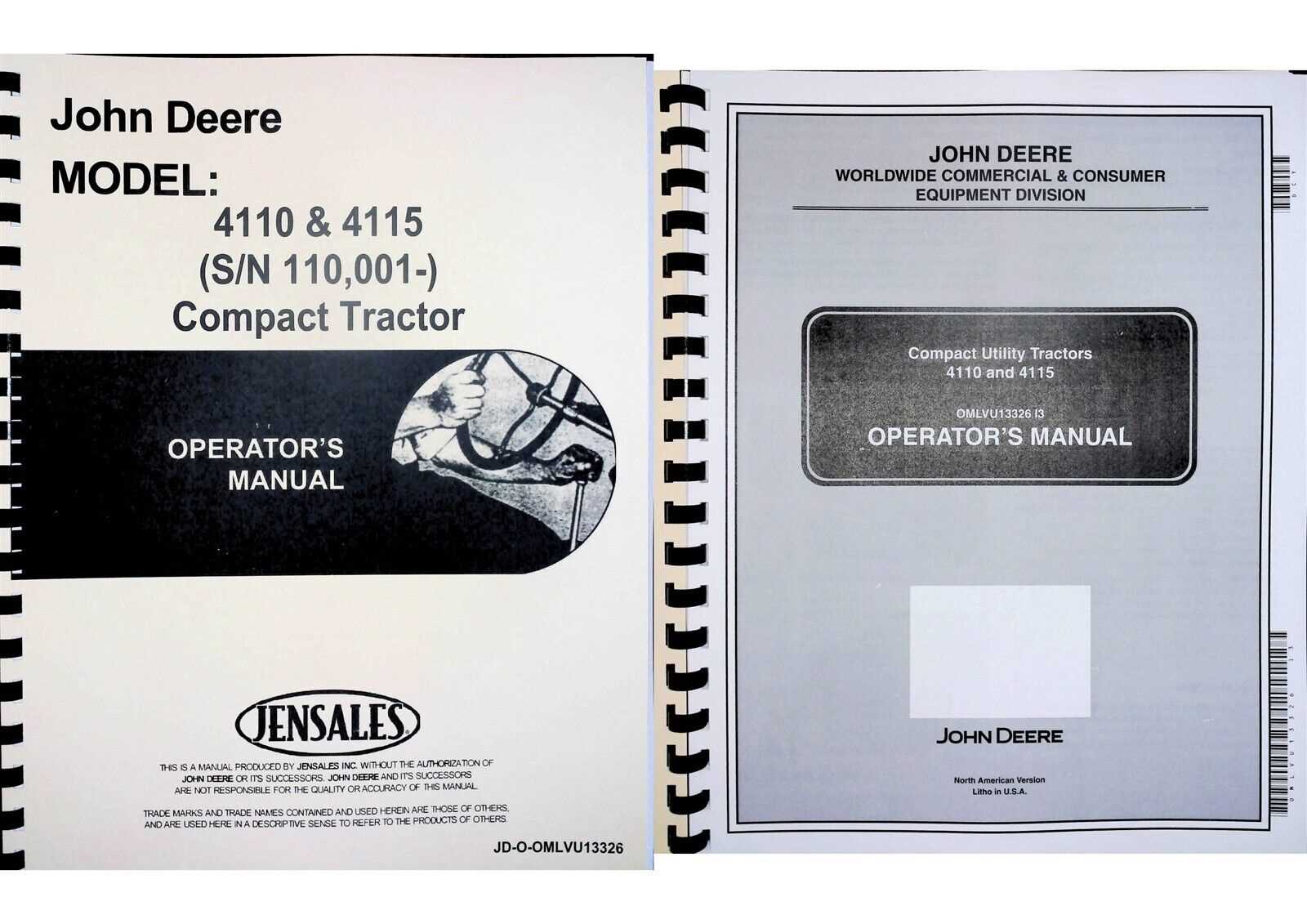 john deere 4110 parts diagram