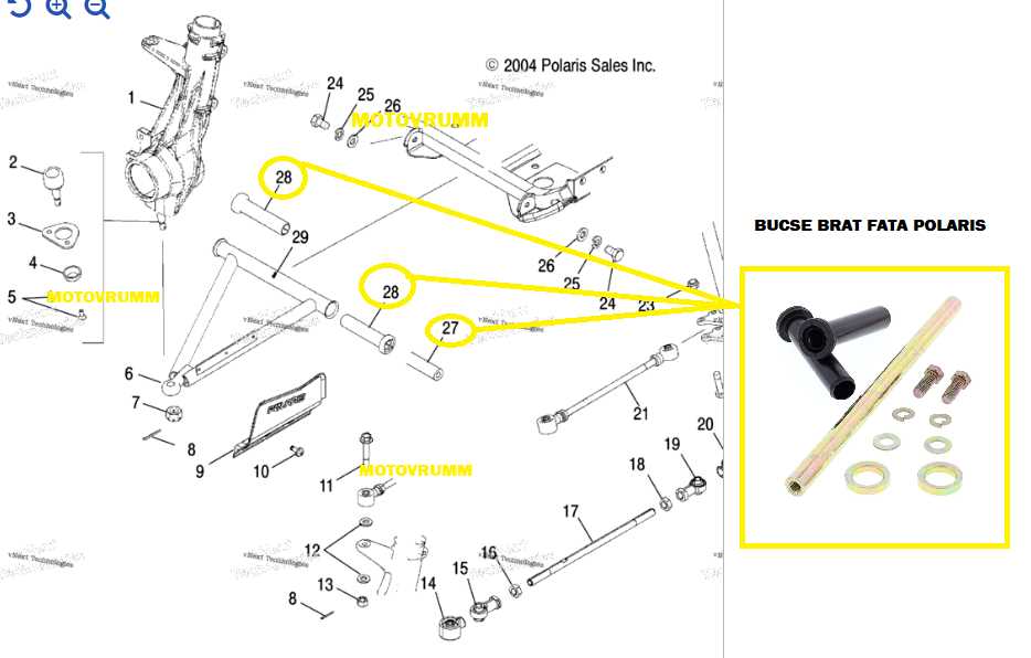 2007 polaris sportsman 500 parts diagram