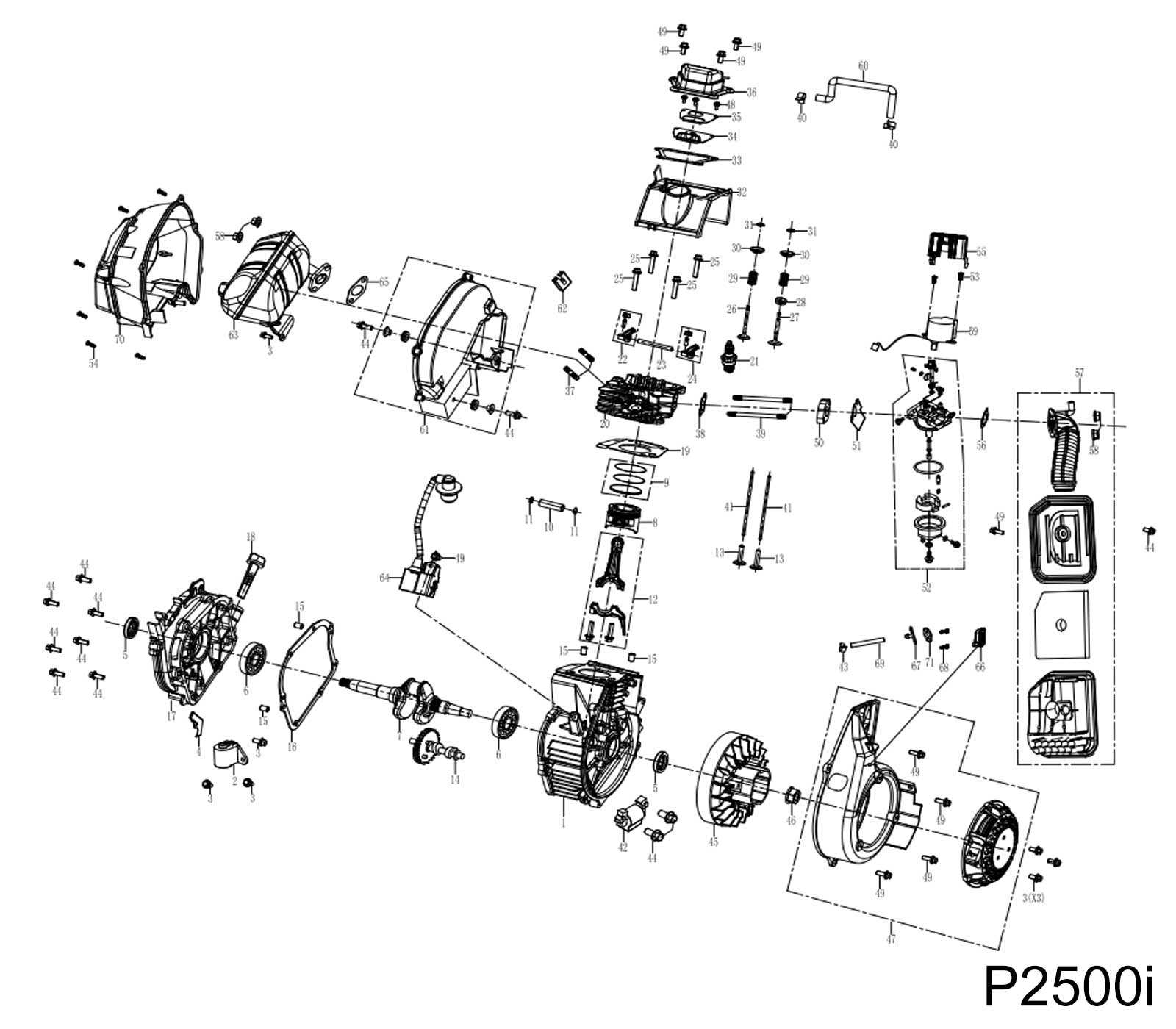 champion generator parts diagram