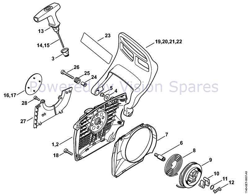 stihl ms500i parts diagram pdf