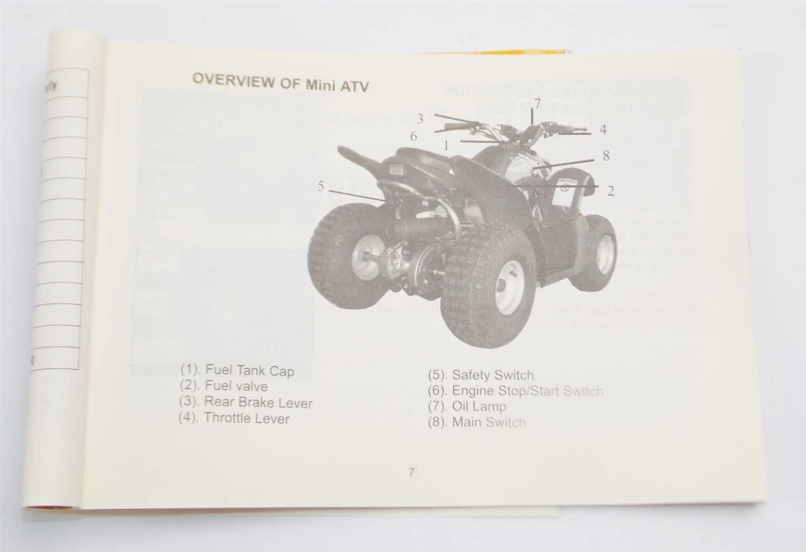 honda 4 wheeler parts diagram