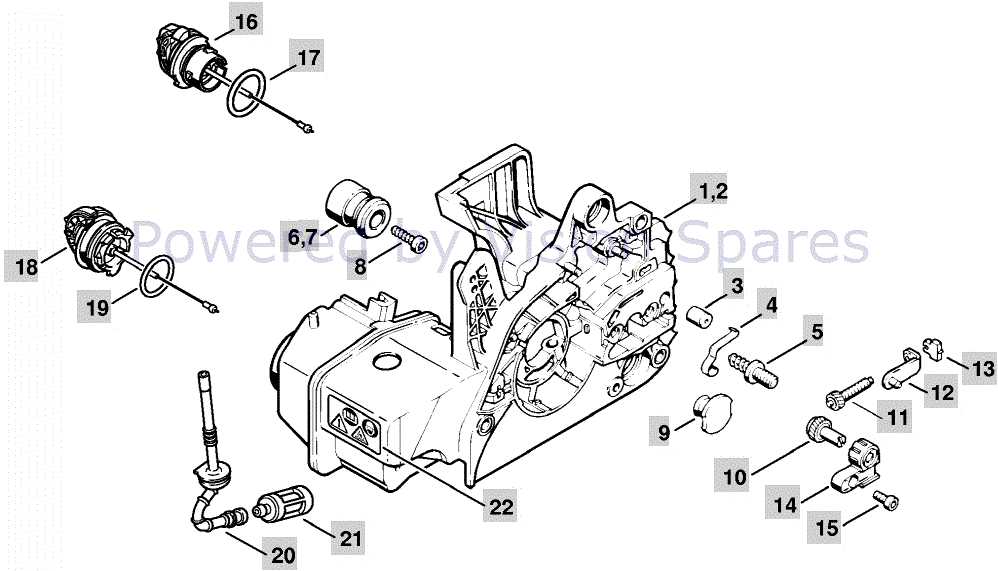 ms250c parts diagram