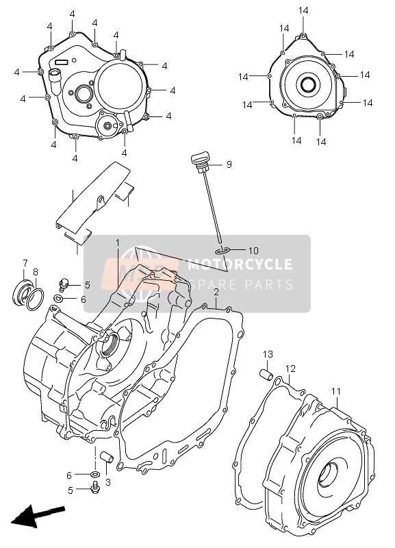 suzuki quadrunner 250 parts diagram