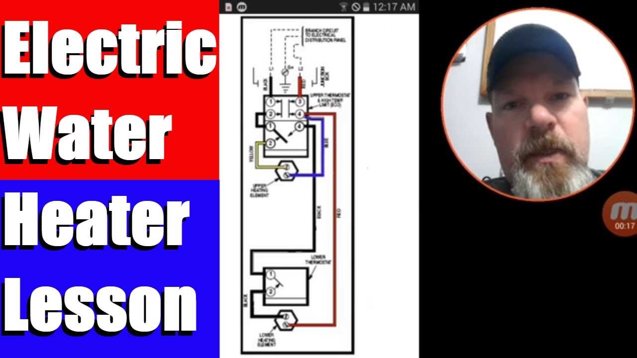 ge gas water heater parts diagram