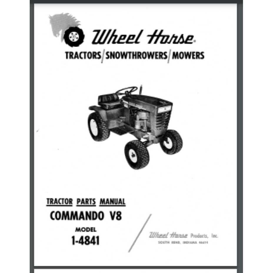 wheel horse 520h parts diagram