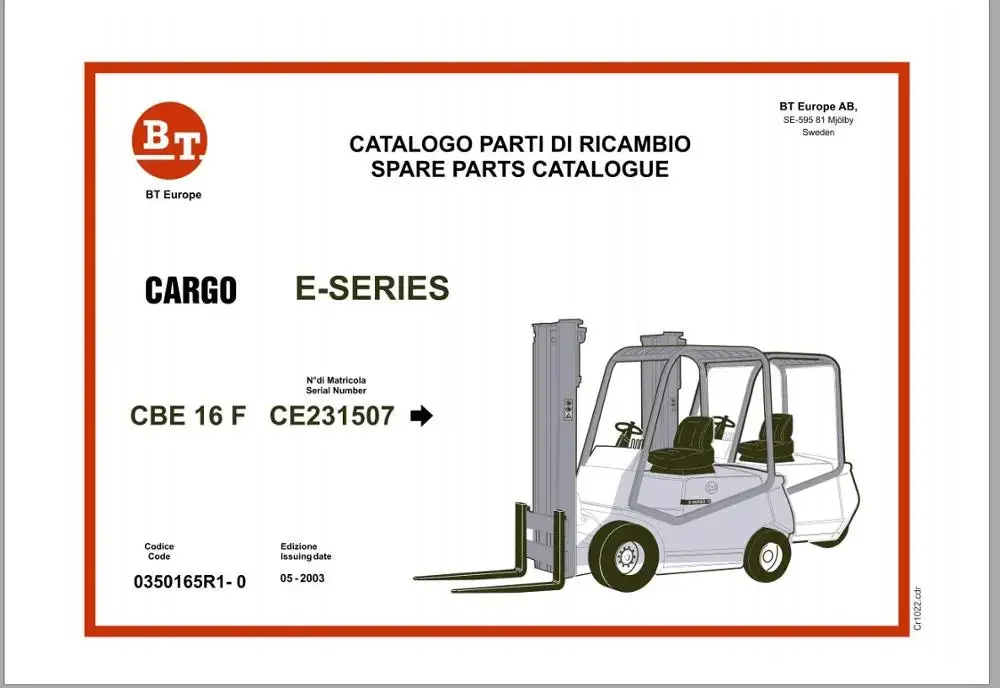 toyota forklift parts diagram