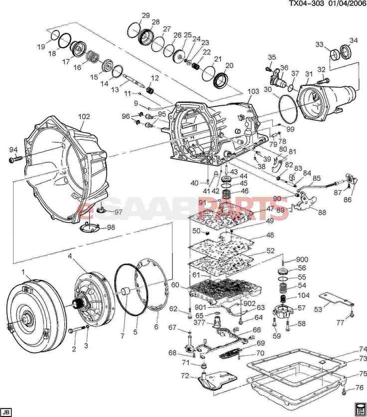 48re transmission parts diagram