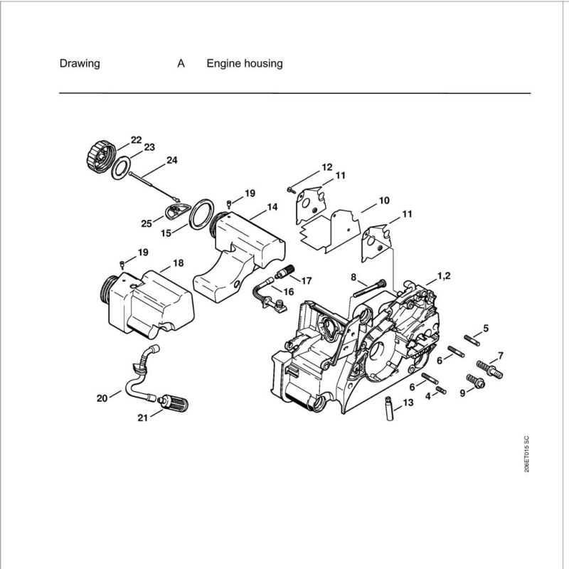 stihl br 350 parts diagram