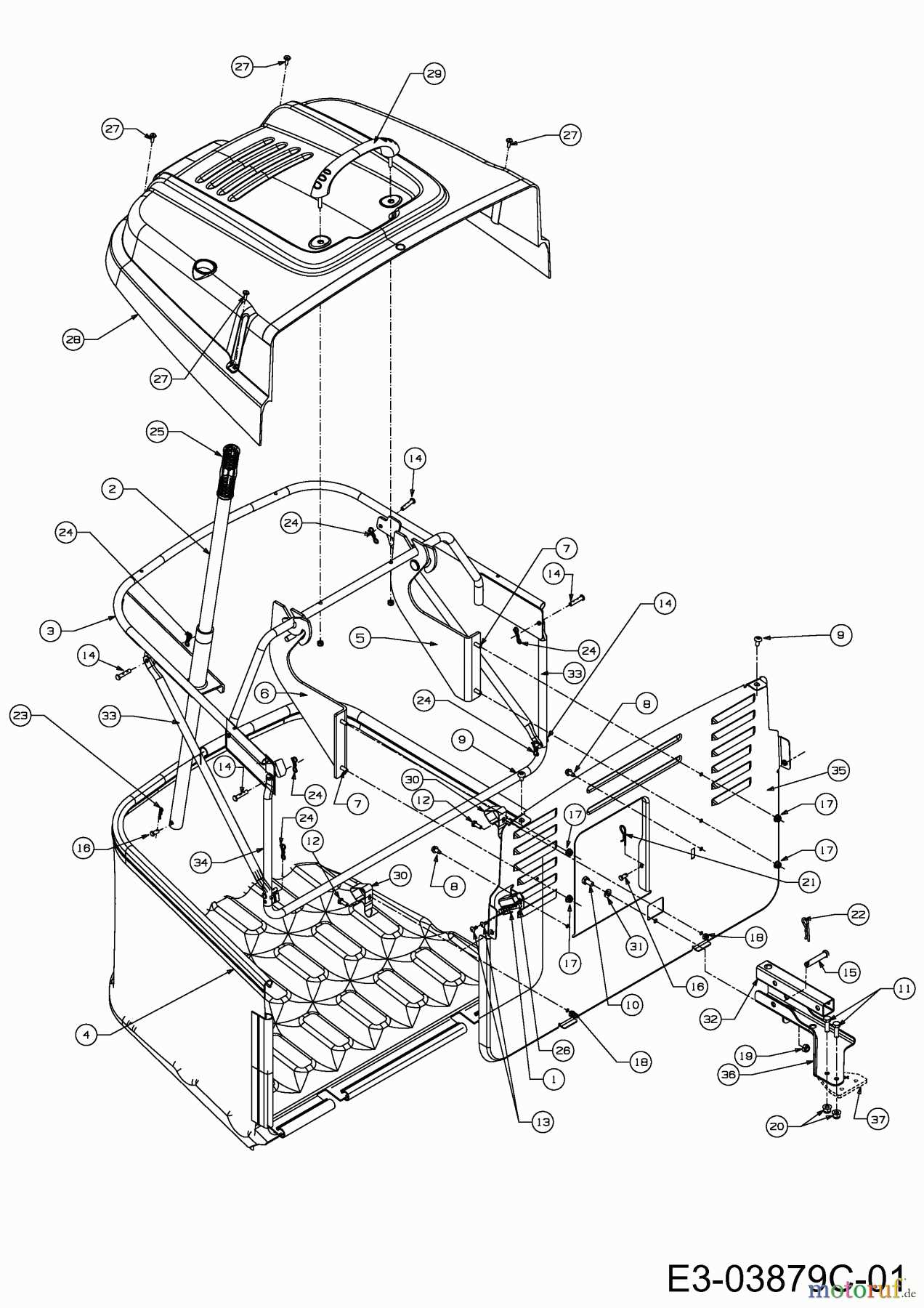 ln 25 parts diagram