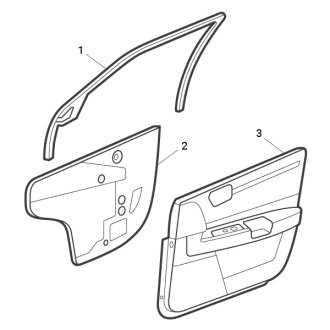 toyota corolla door parts diagram