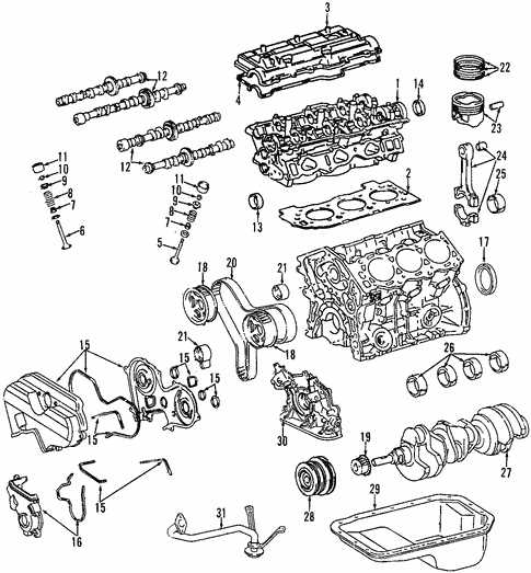 toyota tundra body parts diagram