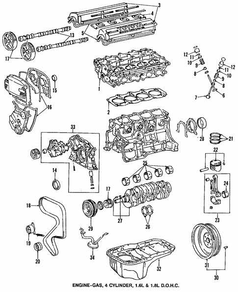 corolla parts diagram