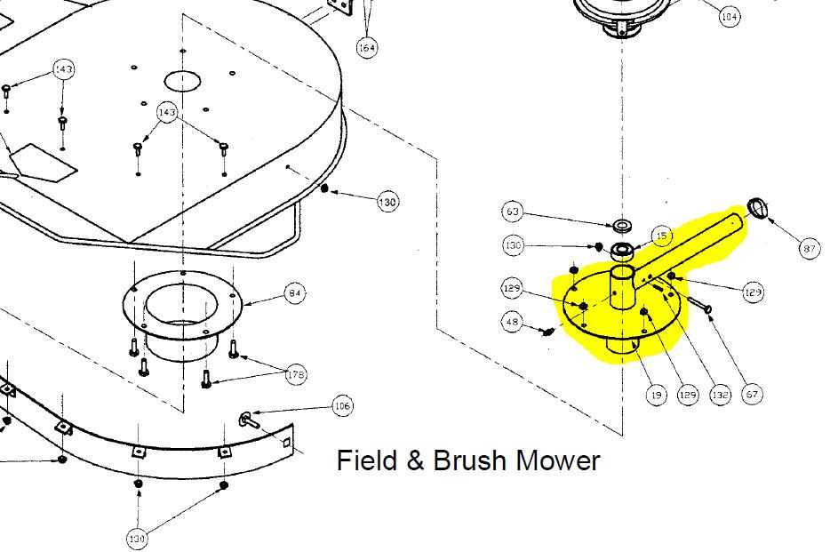 john deere x300 42 deck parts diagram