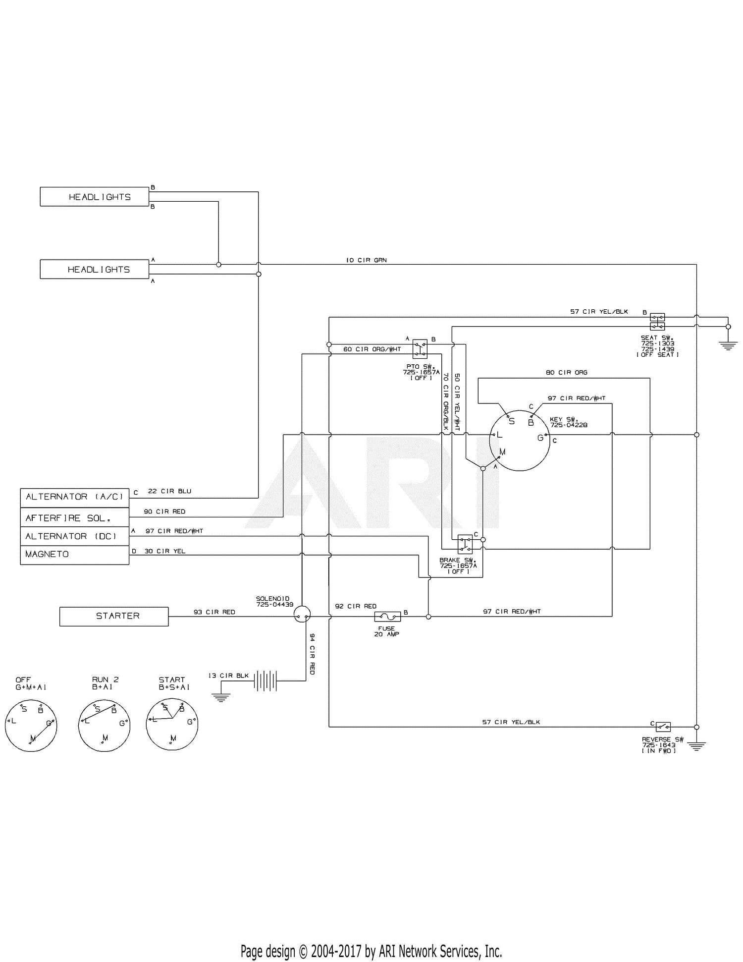 bolens 38 riding mower parts diagram