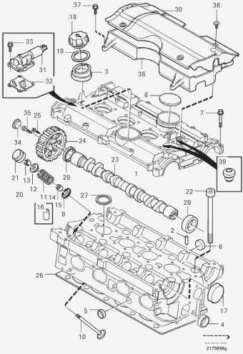 volvo s40 parts diagram