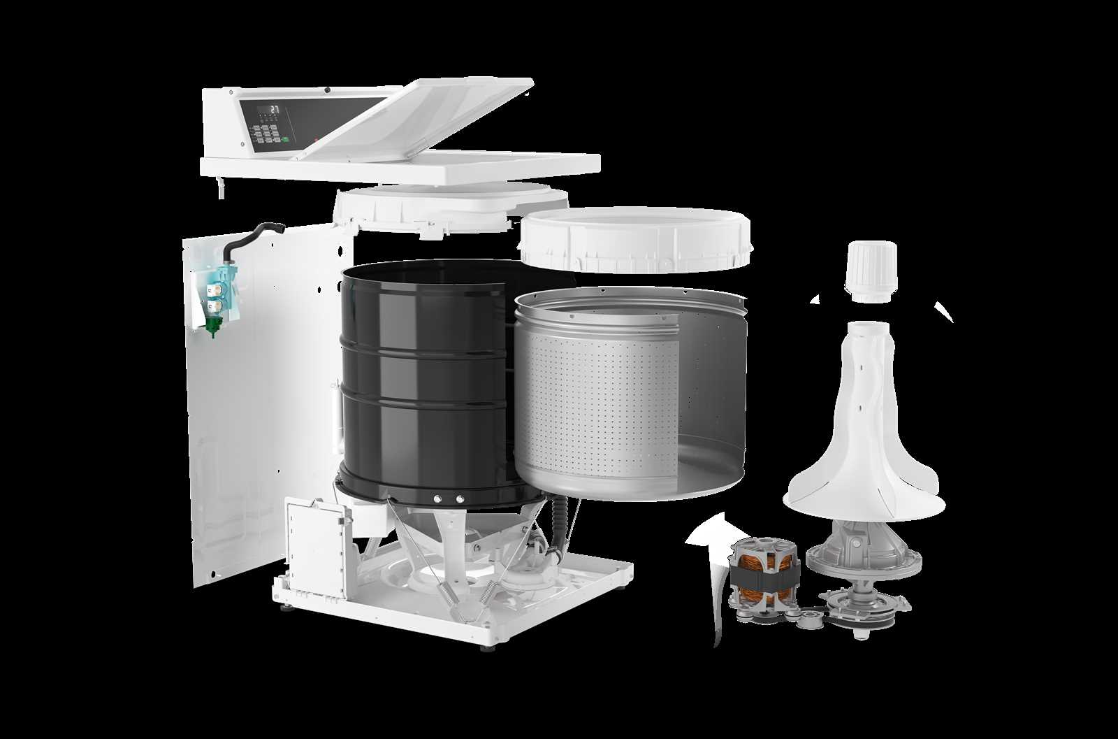 front load washer parts diagram