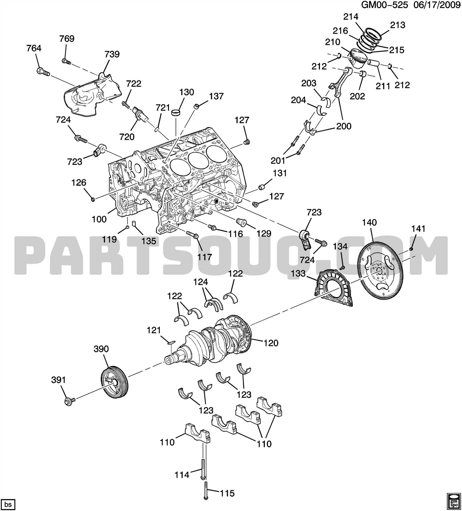 chevy traverse parts diagram