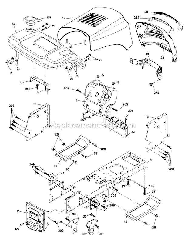 17.5 hp briggs and stratton engine parts diagram