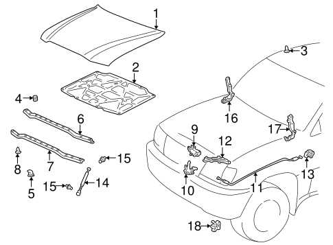 toyota oem parts diagram