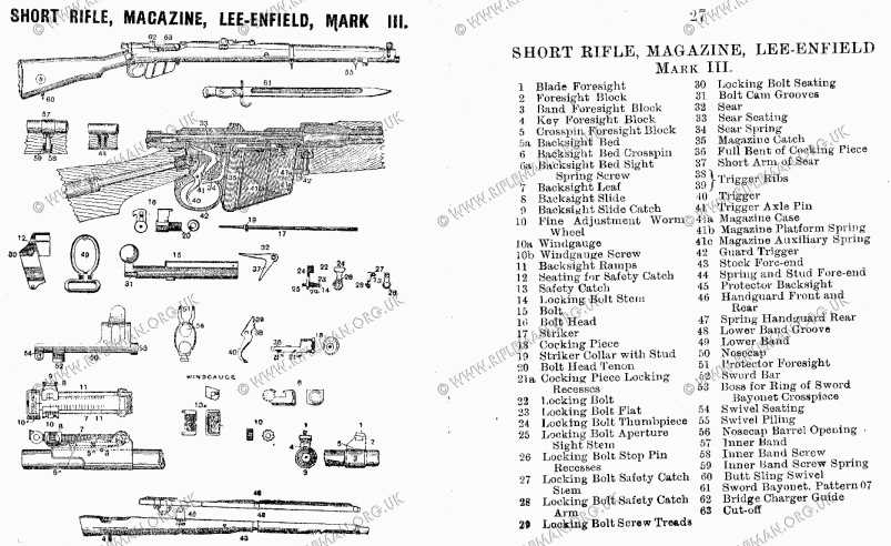 savage axis parts diagram