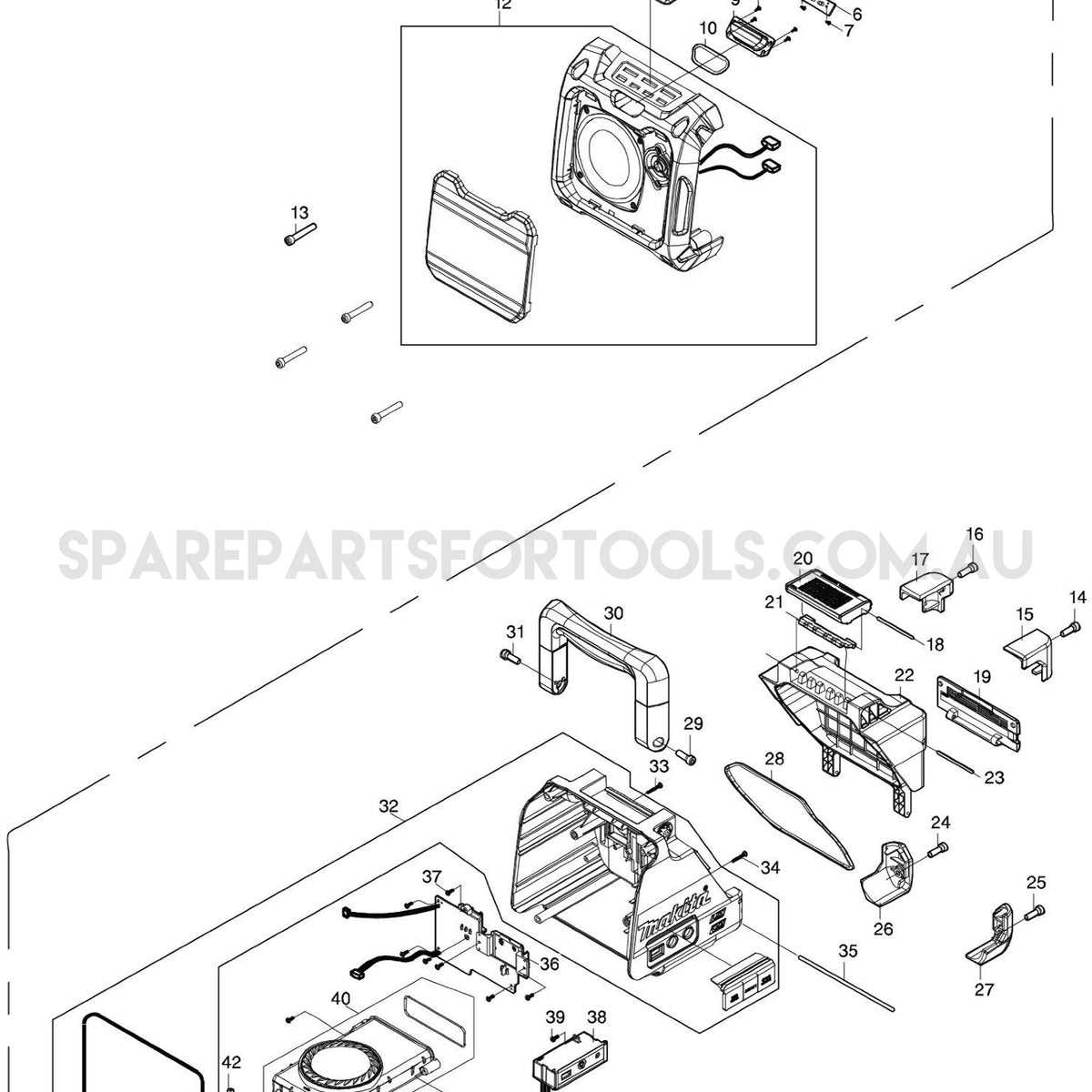 dewalt table saw parts diagram