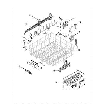 parts diagram for kenmore dishwasher