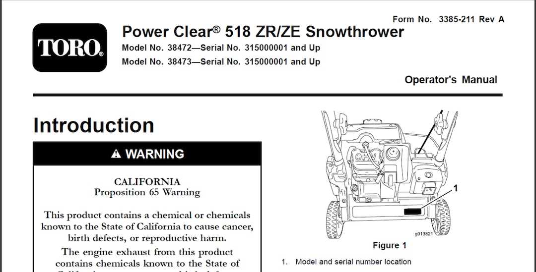 toro power clear parts diagram