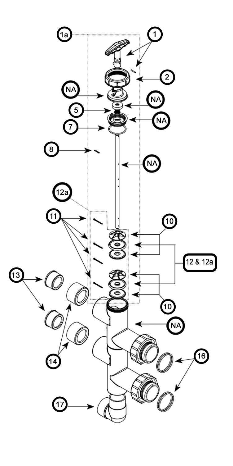 water valve parts diagram