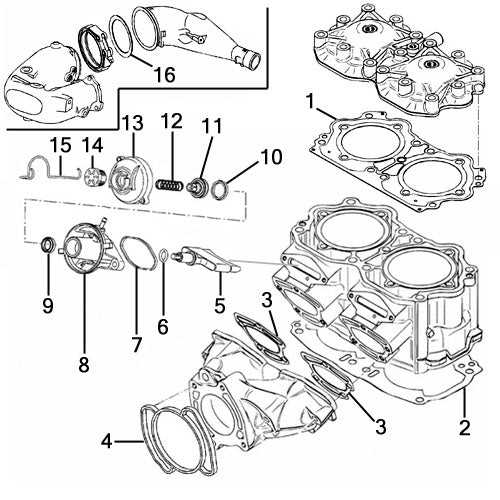 sea doo spark parts diagram