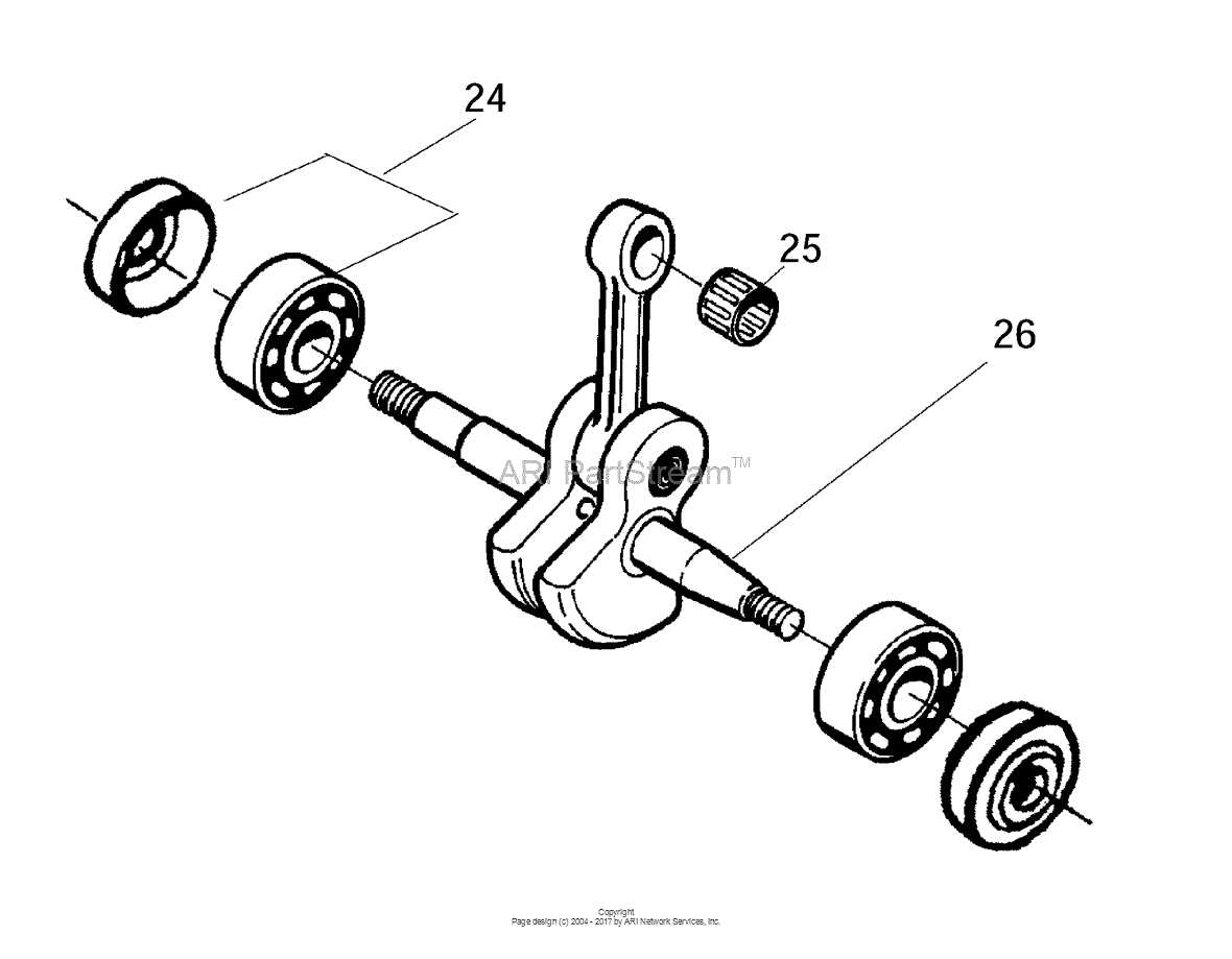 husqvarna 136 chainsaw parts diagram