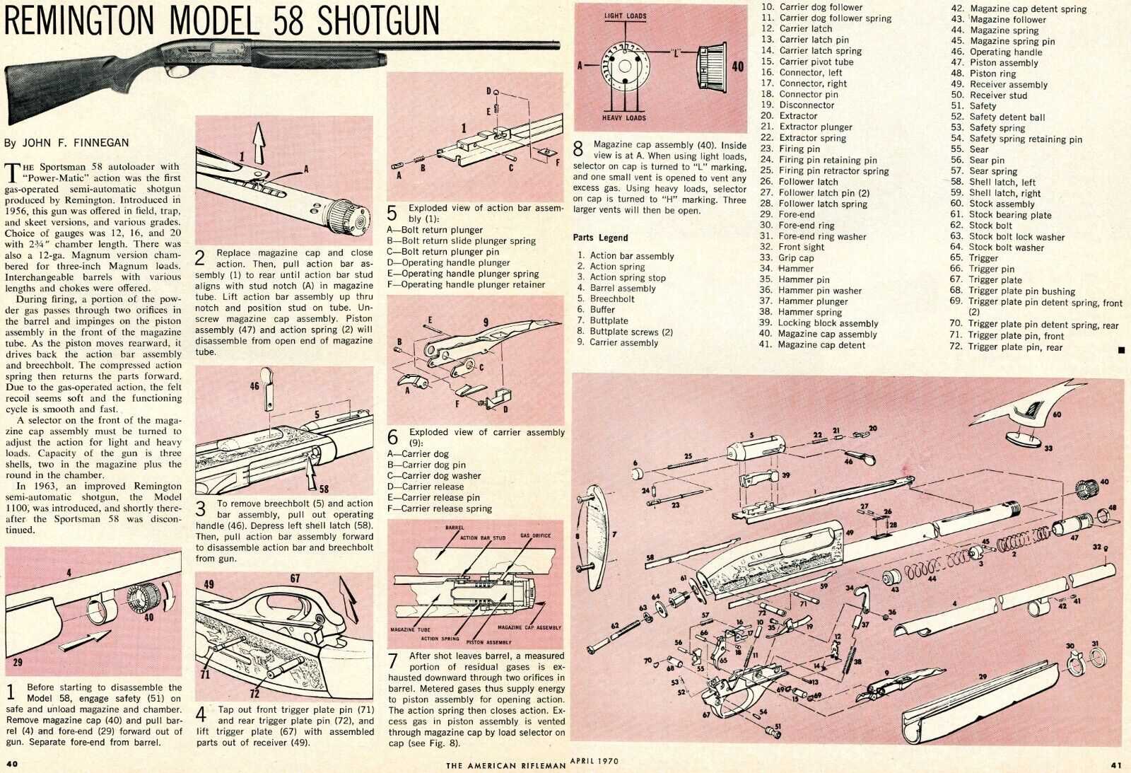 remington 783 parts diagram