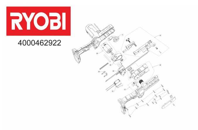 ryobi multi tool parts diagram