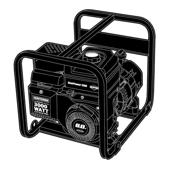 craftsman generator parts diagram