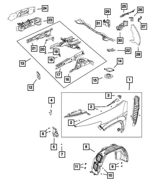 2014 jeep cherokee parts diagram