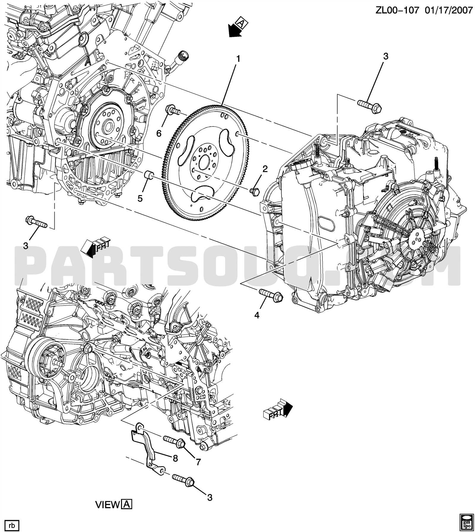 2017 chevy traverse parts diagram