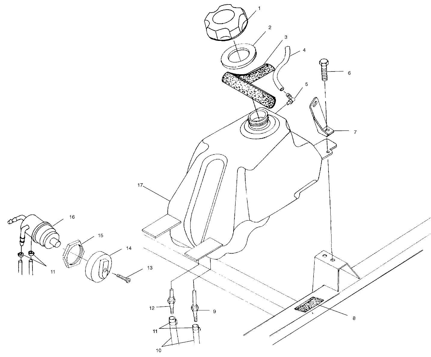 polaris sportsman 500 ho parts diagram