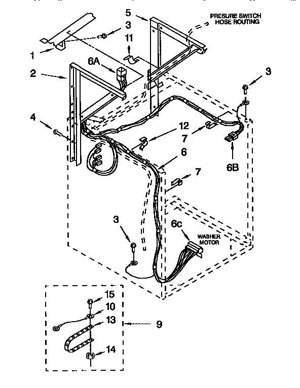 kenmore heavy duty 70 series washer parts diagram