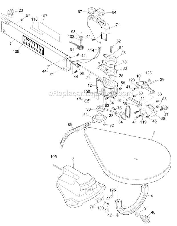 dewalt 788 parts diagram