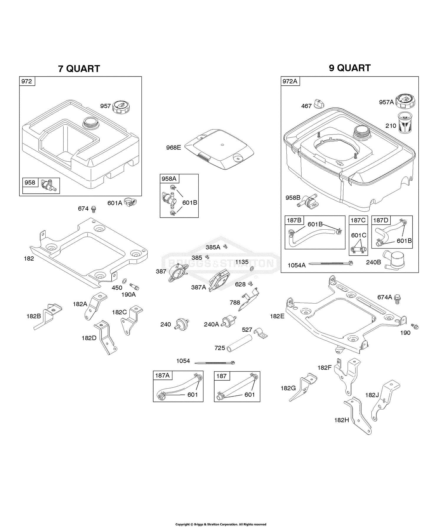 briggs and stratton 450e series parts diagram