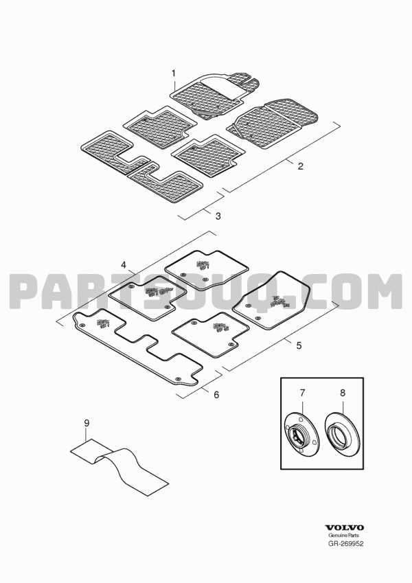 volvo xc90 engine parts diagram