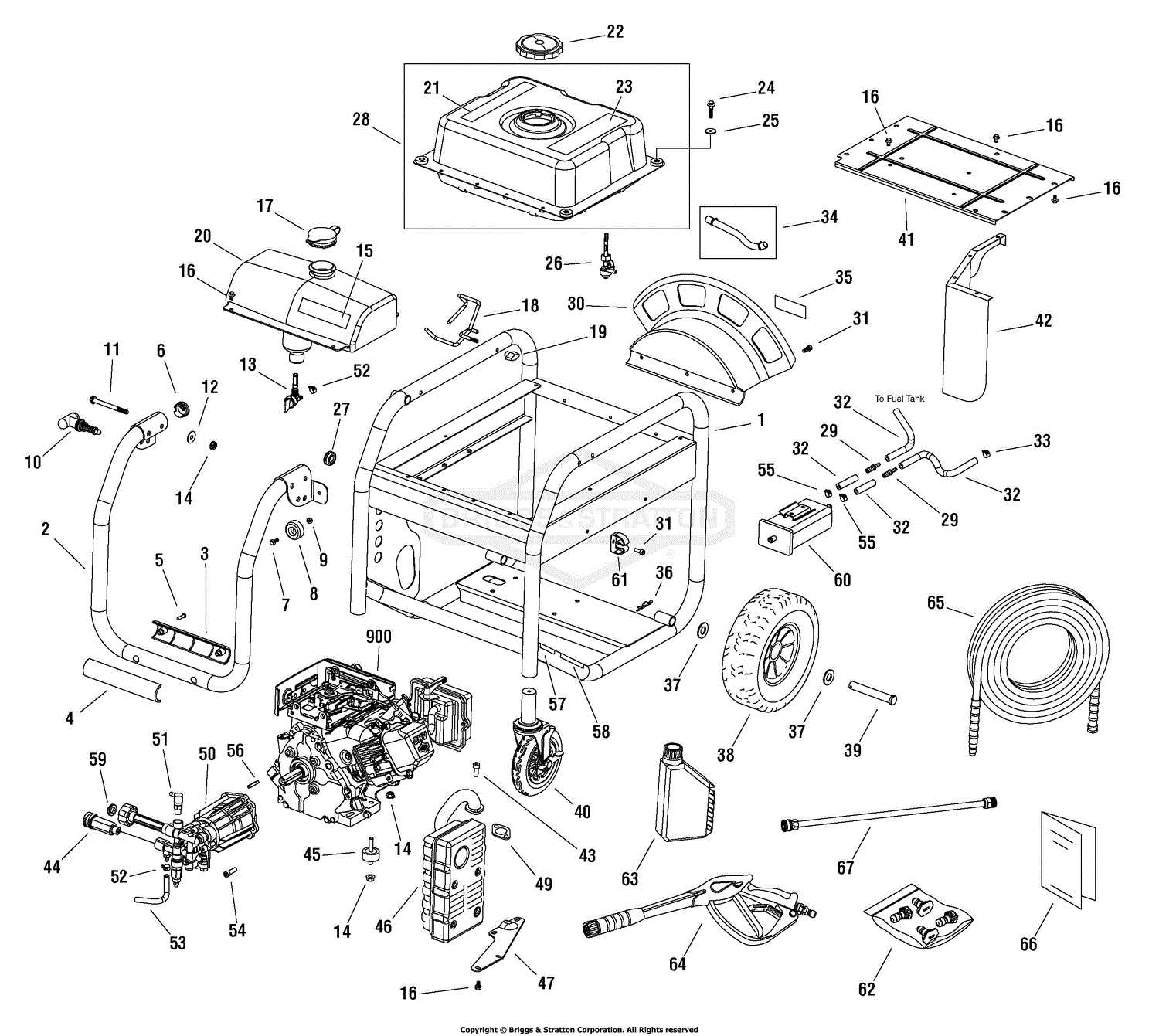 husqvarna pw 3200 parts diagram