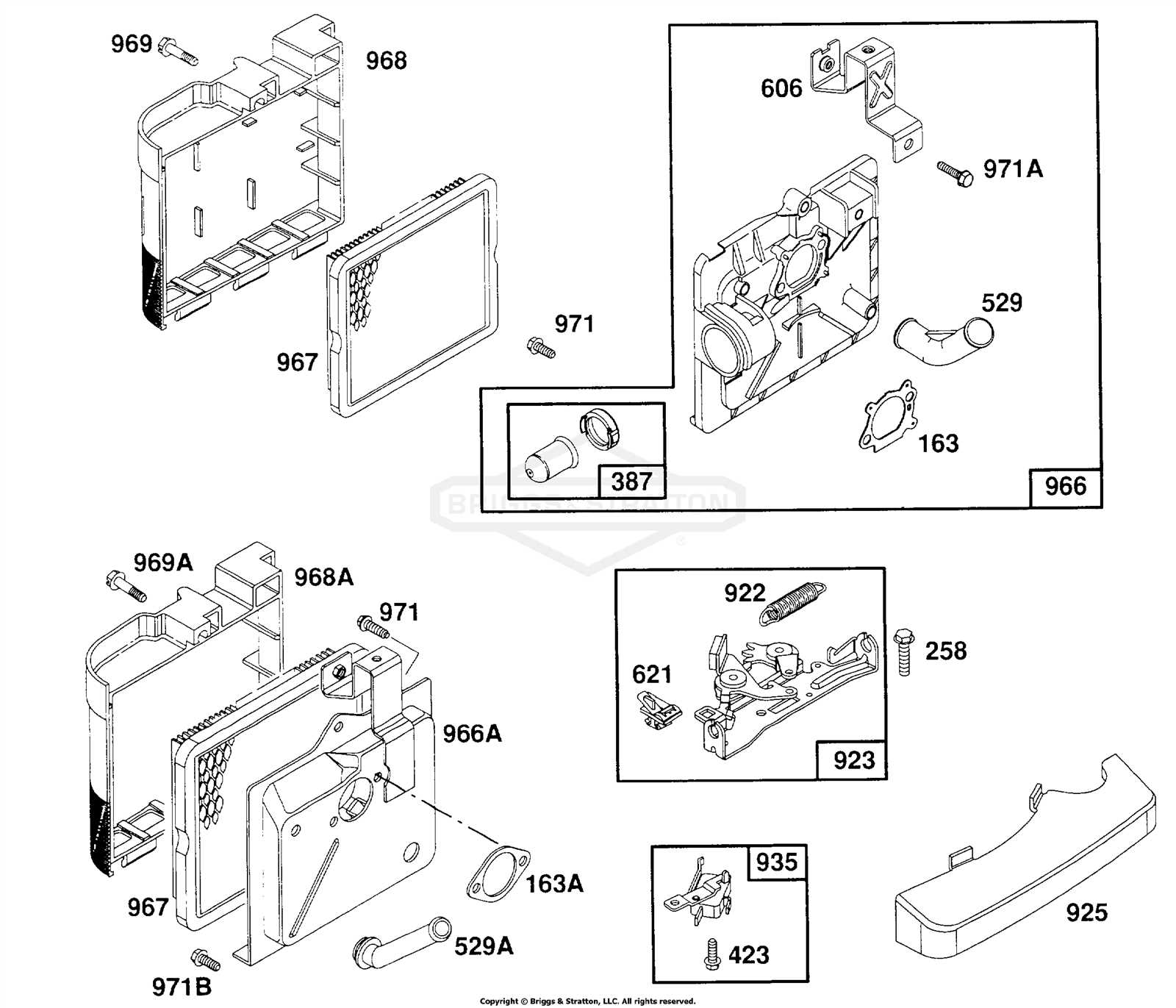 briggs and stratton 675 series 190cc parts diagram