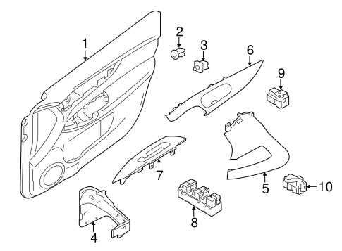 2016 nissan rogue parts diagram