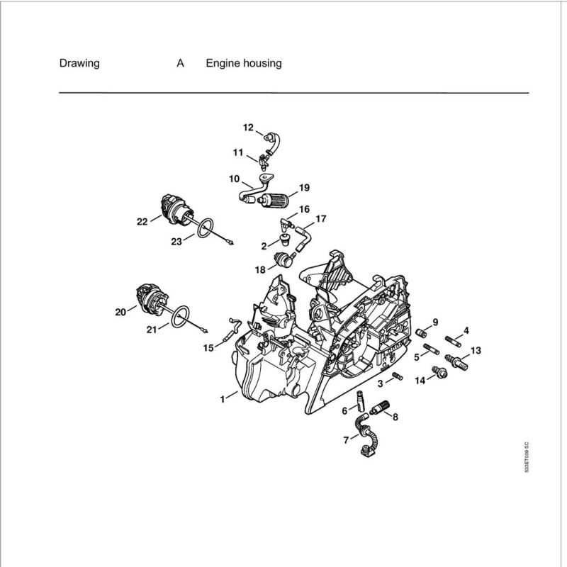 stihl 08s chainsaw parts diagram