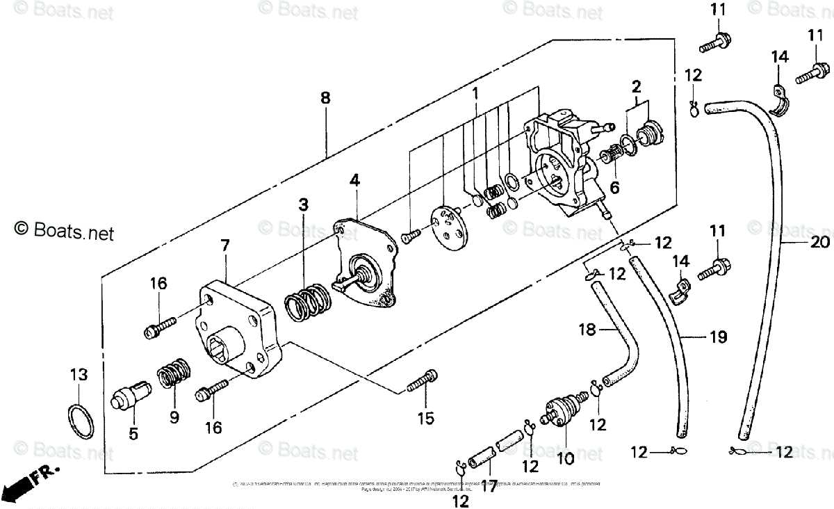 honda gx160 carburetor parts diagram