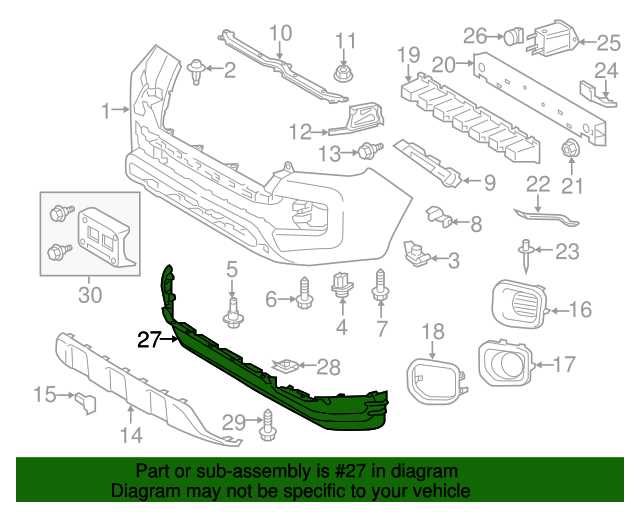 tacoma parts diagram