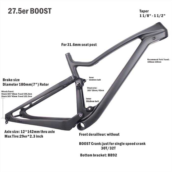 full suspension mountain bike parts diagram